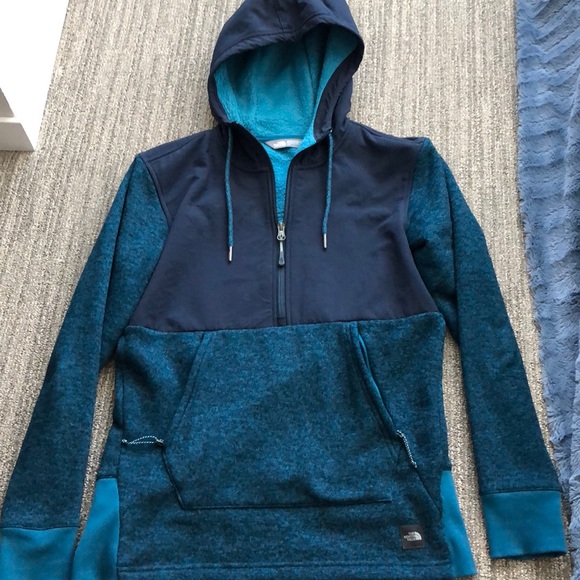 northface sherpa hoodie